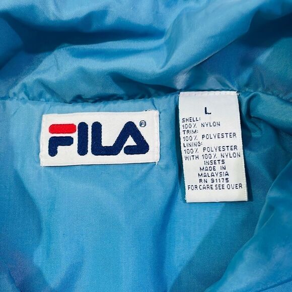 Vintage FILA Embroidered Lightweight Windbreaker Jacket - Picture 4 of 7